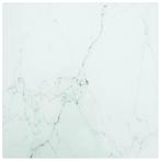 vidaXL Tafelblad 40x40 cm 6 mm gehard glas met marmeren, Huis en Inrichting, Tafelonderdelen, Verzenden, Nieuw