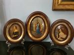 Europese school (XX) - Trittico di Miniature, Antiek en Kunst