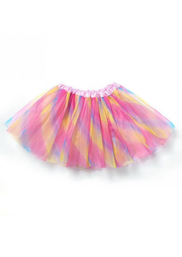 Lichtroze Regenboog Tutu Rok M-L Eenhoorn Unicorn Gekleurde, Kleding | Dames, Carnavalskleding en Feestkleding, Nieuw, Ophalen of Verzenden
