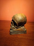 sculptuur, Memento Mori - 13 cm - Aardewerk, Antiek en Kunst