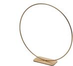 Metalen frame Ring op voet Goud 40 cm, Nieuw