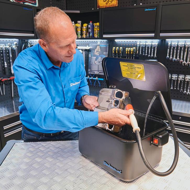 Datona Onderdelenreiniger met borstel - Datona, Doe-het-zelf en Bouw, Reinigingsmachines, Ophalen of Verzenden