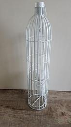 Vogelkooi Large met 5 glaasjes Wit 90 cm, Nieuw