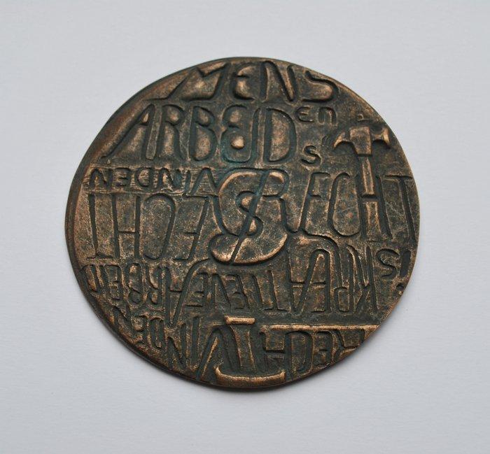 Médaille artistique - Jannes Limperg - Bronzen penning van, Antiek en Kunst, Antiek | Meubels | Stoelen en Sofa's