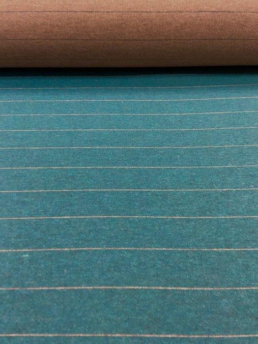 Prestigieuze, zachte en consistente ottanie gestreepte stof., Antiek en Kunst, Antiek | Tapijten, Tafelkleden en Textiel