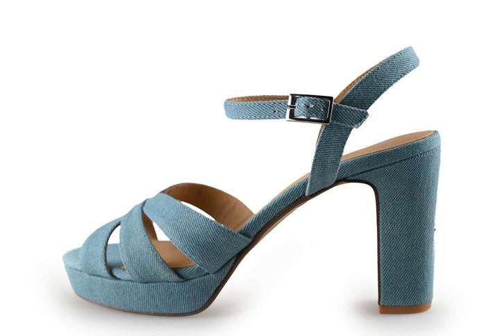 Manfield sandalen in maat 42 Blauw | 15% korting, Kleding | Dames, Schoenen, Blauw, Gedragen, Sandalen of Muiltjes, Verzenden