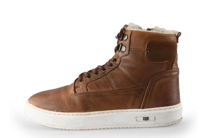 Muyters Hoge sneakers in maat 37 Cognac, Kleding | Dames, Schoenen, Overige kleuren, Gedragen, Sneakers, Verzenden
