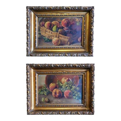 Armando Merighi (1861-1934) - Nature morte con frutta, Antiek en Kunst, Kunst | Schilderijen | Klassiek
