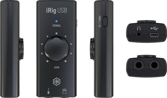 IK Multimedia iRig USB USB-C guitar interface MAC/PC - iO..., TV, Hi-fi & Vidéo, Lecteurs CD, Envoi