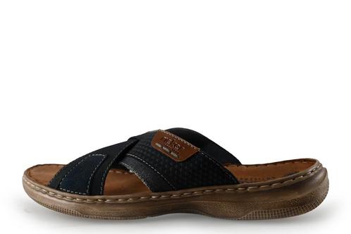 Rieker Slippers in maat 45 Blauw | 5% extra korting, Kleding | Heren, Schoenen, Blauw, Gedragen, Slippers, Verzenden