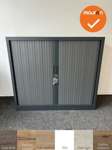 Robberechts roldeurkast - 105x120x43 - Antraciet - inclusief, Ophalen of Verzenden, Kast