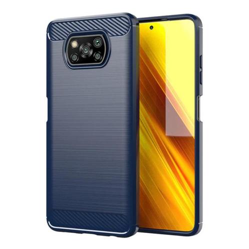 Xiaomi Poco X3 Pro Hoesje - Carbon Fiber Textuur Shockproof, Telecommunicatie, Mobiele telefoons | Hoesjes en Screenprotectors | Overige merken