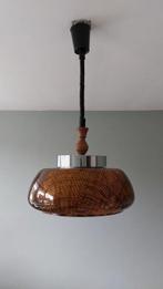 Plafondlamp - Metaal, Acrylglas/hout, Antiek en Kunst