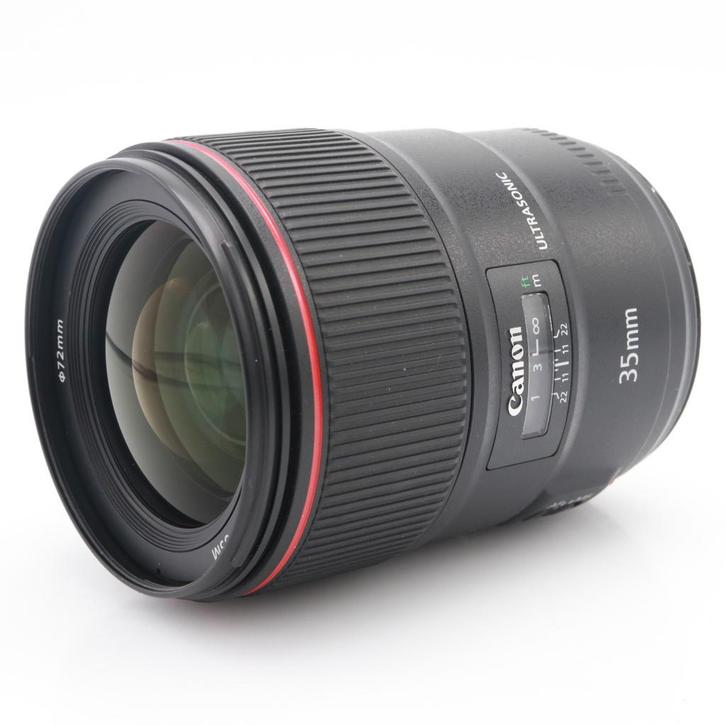 Canon EF 35mm F/1.4 L II USM | Tweedehands, Audio, Tv en Foto, Foto | Lenzen en Objectieven, Zo goed als nieuw, Verzenden