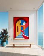 Nelson F. León - Pasaje Nocturno XL- (NO Reserve), Antiek en Kunst