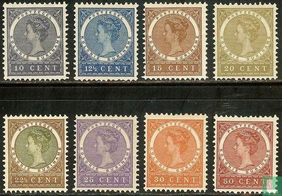 Suriname - Koningin Wilhelmina - 1904, Postzegels en Munten, Postzegels | Suriname, Postfris, Verzenden