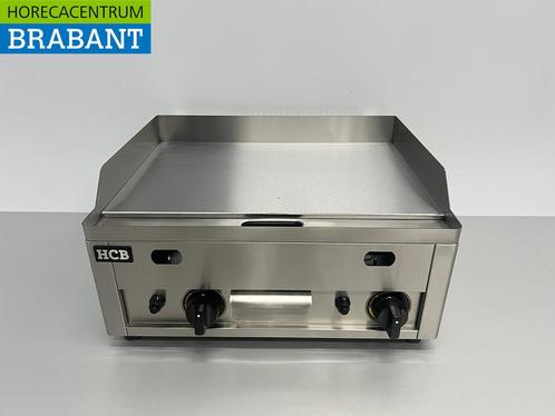 HCB RVS Bakplaat Grillplaat Gladde bakplaat Glad 60 cm, Zakelijke goederen, Horeca | Keukenapparatuur, Ophalen of Verzenden