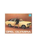 1968 OPEL OLYMPIA A 11SR BROCHURE NEDERLANDS, Ophalen of Verzenden