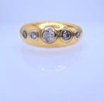 Ring - 21.6 kt. Geel goud -  0.44 tw. Diamant, Bijoux, Sacs & Beauté