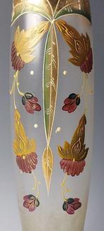 Boheemse Art Nouveau vaas - Vaas - Glas, Antiek en Kunst