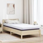 vidaXL Matras Wit, Gris 90 x 200 cm Schuim, Huis en Inrichting, Slaapkamer | Matrassen en Bedbodems, Verzenden, Nieuw