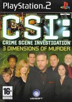 CSI 3 Dimensions of Murder (PS2 Games), Games en Spelcomputers, Games | Sony PlayStation 2, Ophalen of Verzenden, Zo goed als nieuw