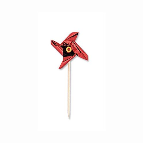 Cocktailprikkers Windmolen 15,9mm 12st, Hobby en Vrije tijd, Feestartikelen, Nieuw, Verzenden