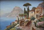 Alois Arnegger (1879-1967) - Gandria village on Lake Lugano