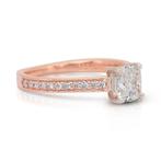 Zonder minimumprijs - Ring - 18 karaat Roségoud, Witgoud -, Nieuw