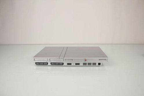 Sony - Playstation 2 (PS2) - Sony PlayStation 2 Slim (Silver, Games en Spelcomputers, Spelcomputers | Overige Accessoires