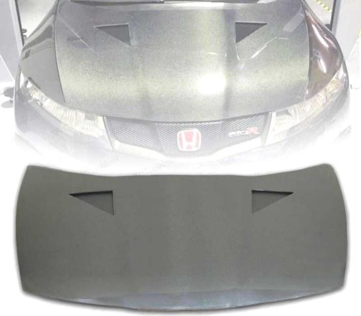 Capot Pour Honda Civic R Mugen 06- Carbone, Auto-onderdelen, Carrosserie, Verzenden