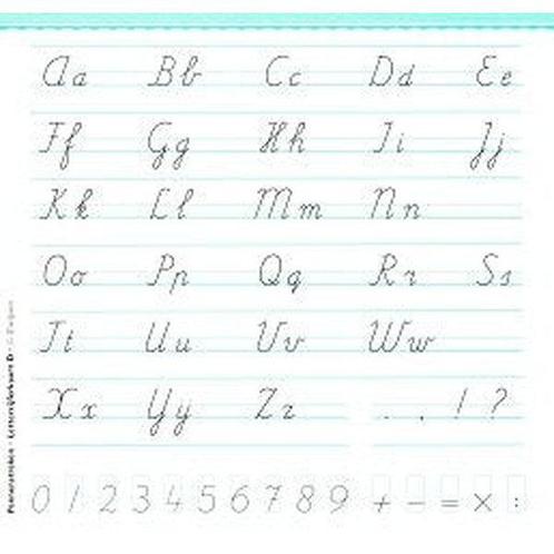 Pennenstreken Letter/Cijferkaart D (per stuk), Boeken, Schoolboeken, Verzenden