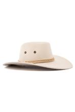 Cowboyhoed Ecru Beige Suede Beige Suedelook Cowboy Western H, Kleding | Dames, Ophalen of Verzenden, Nieuw