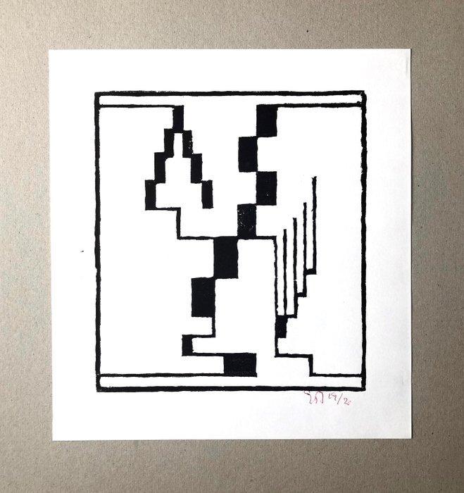 Erich Buchholz (1891-1972) - Composition, Antiek en Kunst, Antiek | Overige Antiek