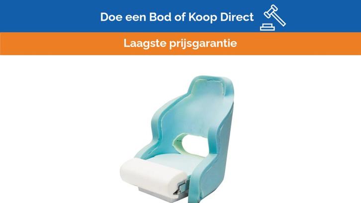 Bieden: Vetus CHSPORTU sport pilot steering seat no fabric, Watersport en Boten, Bootonderdelen, Ophalen of Verzenden