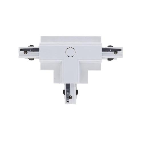 Luxar Inbouw 3 Fase T-Vorm Connector Left-1 WitLuxar Inbouw, Huis en Inrichting, Lampen | Plafondlampen, Nieuw, Verzenden