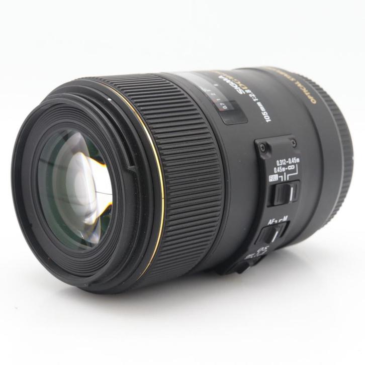 Sigma 105mm F/2.8 EX DG Macro OS HSM Canon EF | Tweedehands, Audio, Tv en Foto, Foto | Lenzen en Objectieven, Zo goed als nieuw