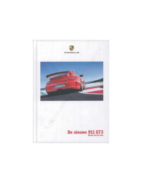 2009 PORSCHE 911 GT3 HARDCOVER BROCHURE NEDERLANDS, Livres, Autos | Brochures & Magazines