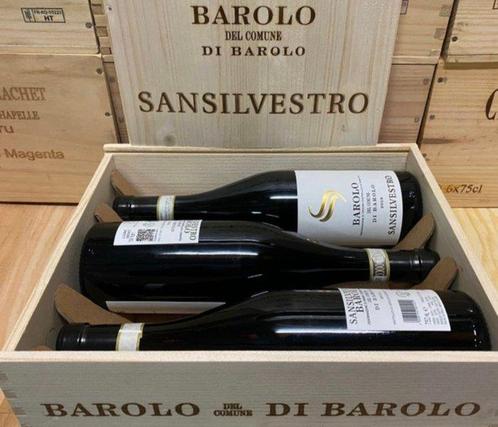 2019 Sansilvestro, Barolo del Comune di Barolo - Barolo - 3, Verzamelen, Wijnen