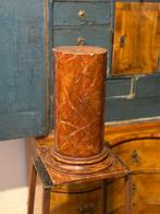 Colonne - XIXe siècle - Piédestal en bois peint