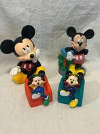 Figuur - Disney - Mickey Mouse  (4) - Rubber, kunstof, Verzamelen, Nieuw