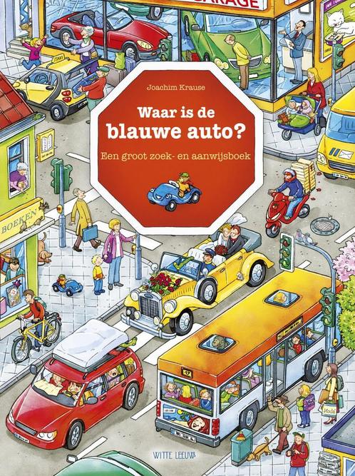 Zoekboeken - Waar is de blauwe auto? (9789493236141), Antiek en Kunst, Antiek | Boeken en Manuscripten, Verzenden