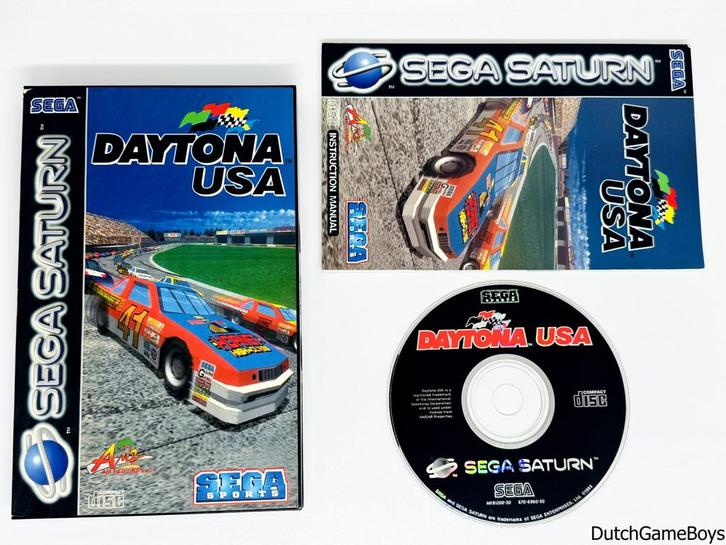 Sega Saturn - Daytona USA, Games en Spelcomputers, Games | Overige, Gebruikt, Verzenden