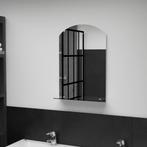 vidaXL Wandspiegel met schap 40x60 cm gehard glas, Huis en Inrichting, Woonaccessoires | Spiegels, Verzenden, Nieuw