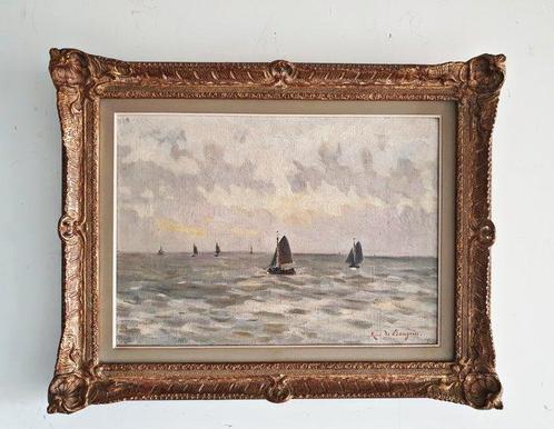 René de Baugnies (1869-1962) - Ostende, Antiek en Kunst, Kunst | Schilderijen | Klassiek
