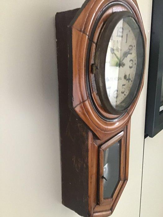 Horloge - Seikosha - Bois - 1930-1940, Antiek en Kunst, Antiek | Klokken