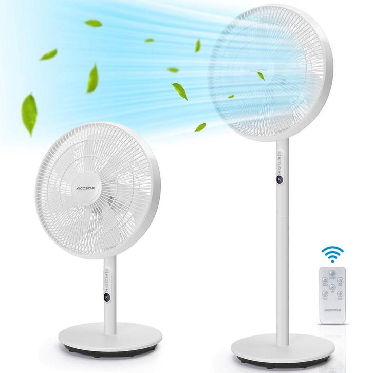 Aigostar Statiefventilator - Ventilator Staand - Verstelbaar, Elektronische apparatuur, Ventilatoren, Nieuw, Verzenden