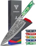 Koksmes - Nakiri mes - Groentemes - Japans mes - 20 cm - SAN, Verzenden, Nieuw