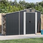 vidaXL Tuinschuur 277x93x179 cm gegalvaniseerd staal, Tuin en Terras, Verzenden, Nieuw