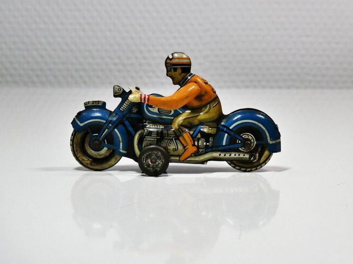 George Fischer - Blikken speelgoed - 1950s Motorfiets /, Antiek en Kunst, Antiek | Speelgoed